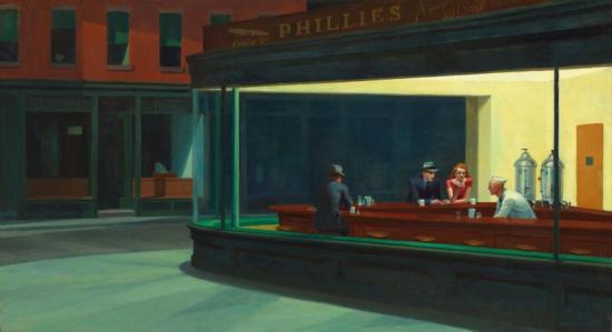 Nighthawks, 1942 Artwork by Edward Hopper