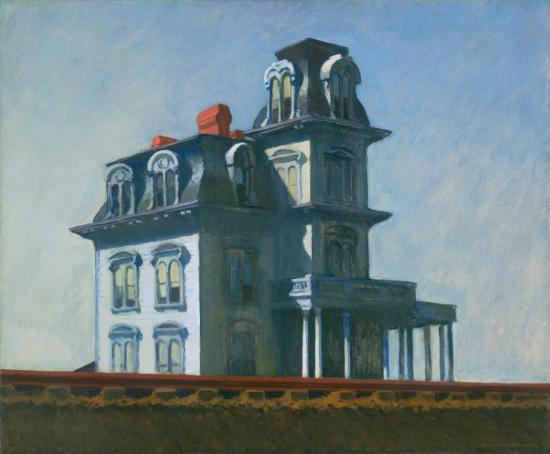 The House By The Railroad Artwork by Edward Hopper