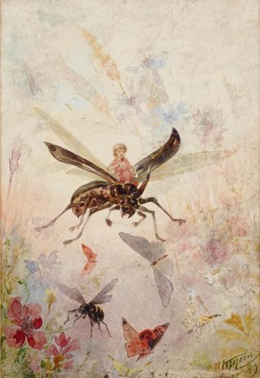 Fairy Tale Artwork by Nikolai Nikolaevich Karazin