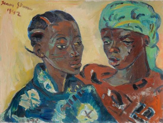 Congo Women Artwork by Irma Stern