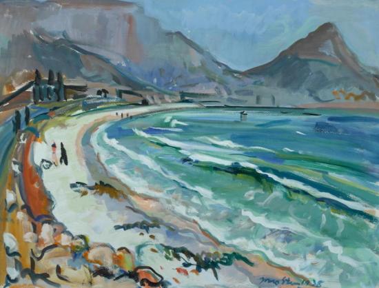 Lion's Head From Lagoon Beach Artwork by Irma Stern
