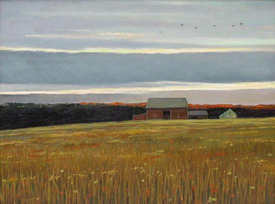 October Artwork by Eric Sloane