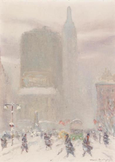 Fifth And 23rd Street, New York Artwork by Johann Berthelsen