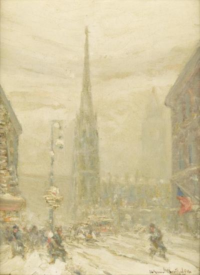 Grace Church, New York Artwork by Johann Berthelsen