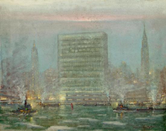 United Nations Building Artwork by Johann Berthelsen