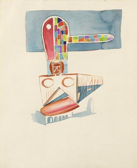 Composition Artwork by Victor Brauner