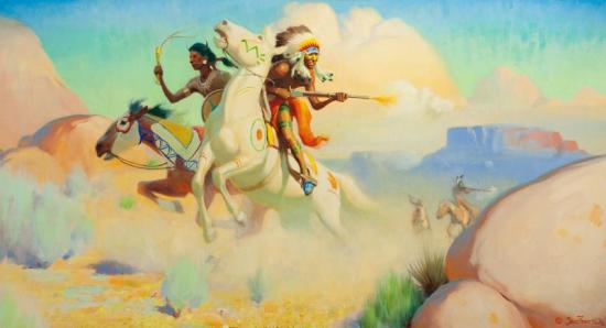 Ambushed Artwork by Gerard Curtis Delano