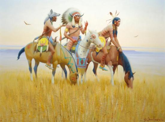 In Bonnet And Paint Artwork by Gerard Curtis Delano