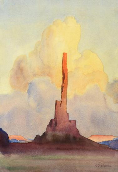 Sundown Artwork by Gerard Curtis Delano