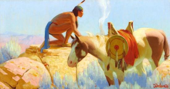 The Smoke Signal Artwork by Gerard Curtis Delano