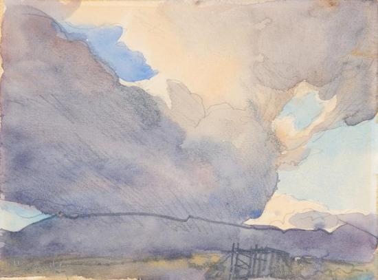 Carson Valley, Nevada Artwork by Maynard Dixon