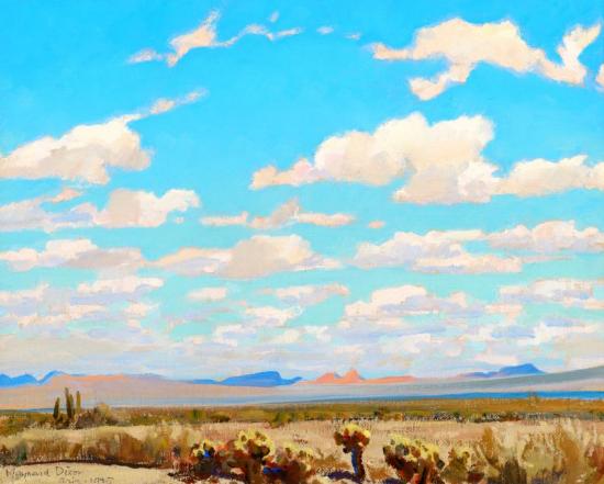 Clouds Of A Summer Afternoon, 1945 Artwork by Maynard Dixon