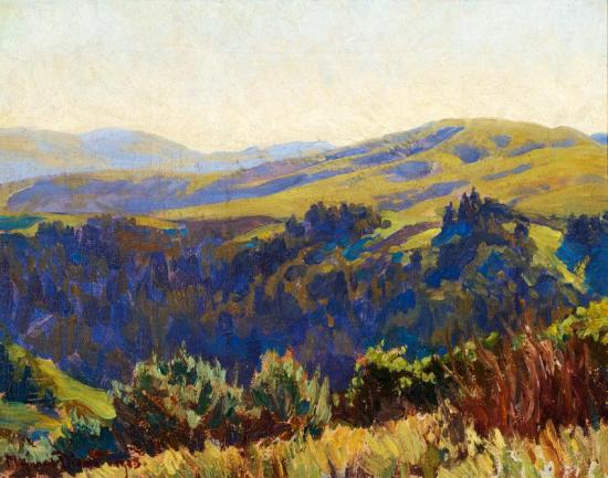November Morning, 1913 Artwork by Maynard Dixon