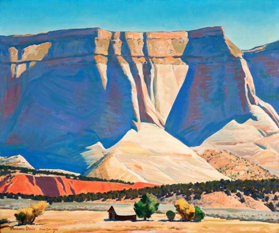 Sculptured Sandstone, 1944 Artwork by Maynard Dixon