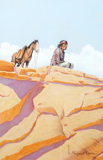 The Lookout, 1903 Artwork by Maynard Dixon