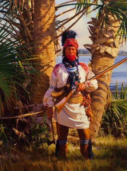 Valiant Is The Seminole, 2006 Artwork by Stan Davis