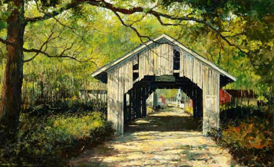 Vermont Spring Artwork by Eric Sloane