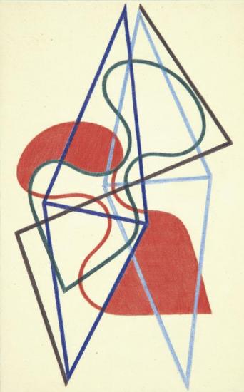 Poémes Sans Prénoms, 1941 Artwork by Sophie Taeuber-arp