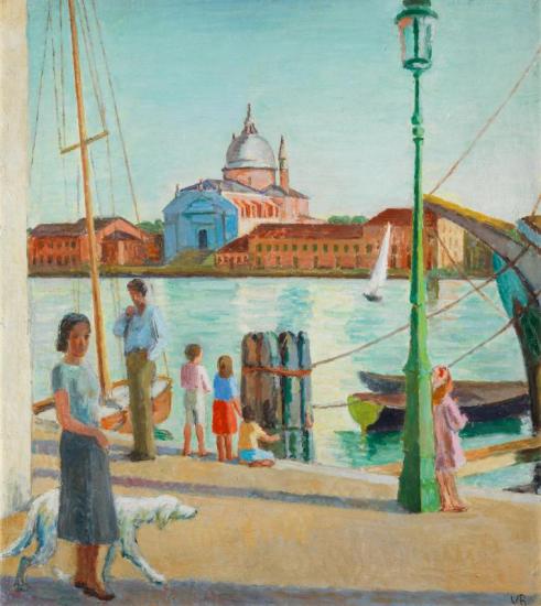 Church Of The Redentore, Venice Artwork by Vanessa Bell