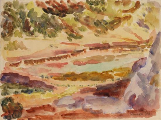 Near Cassis, France Artwork by Vanessa Bell
