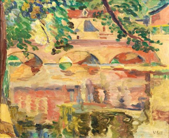 River Reflections Artwork by Vanessa Bell