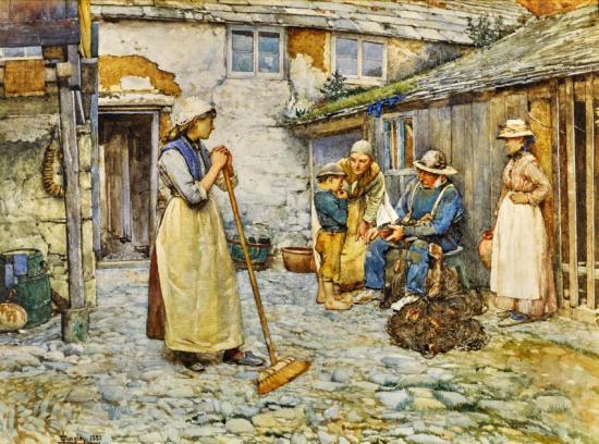An Authority Artwork by Walter Langley, R. I.