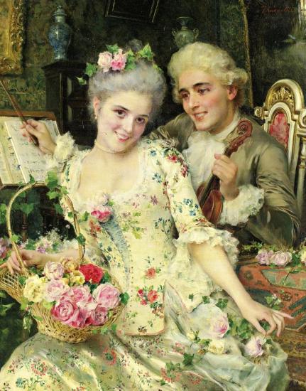 A New Basket Of Flowers Artwork by Federico Andreotti