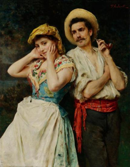 Flirtation Artwork by Federico Andreotti