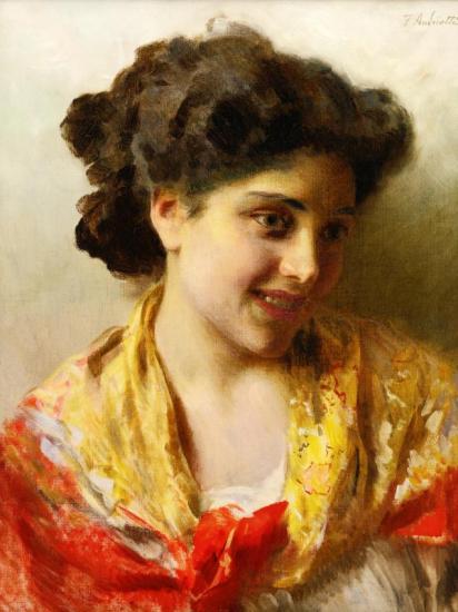 Gypsy Beauty Artwork by Federico Andreotti
