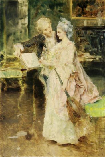 Scena Galante Artwork by Federico Andreotti