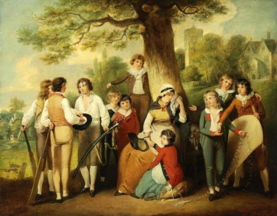 Generous Schoolboys Artwork by William Redmore Bigg