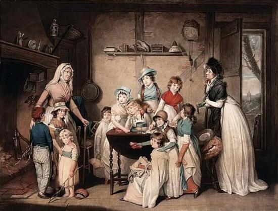 The Sailor's Orphans Artwork by William Ward