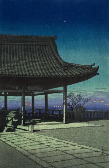 Takatsu, Osaka Artwork by Hasui Kawase