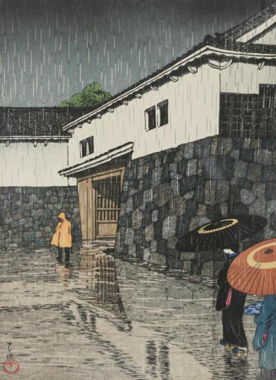 Uchisange, Okayama, 1923 Artwork by Hasui Kawase