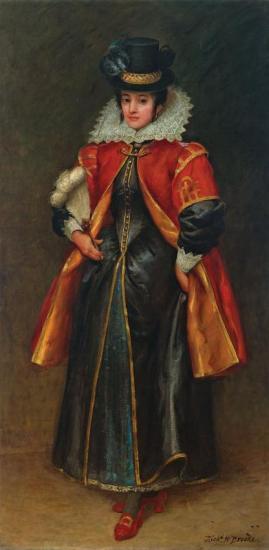 Pocahontas, 1889-1907 Artwork by Richard Norris Brooke