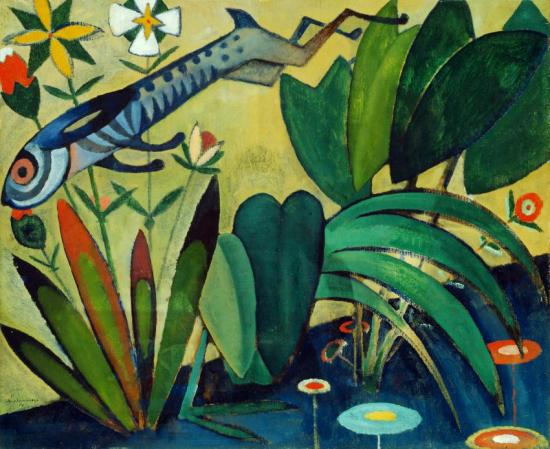 The Leap Of The Rabbit, 1911 Artwork by Amadeu de Sousa Cardoso