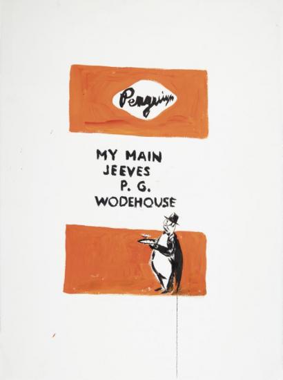 My Main Jeeves Artwork by Raymond Pettibon