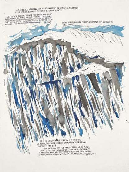 Untitled (a Nature You May…) Artwork by Raymond Pettibon