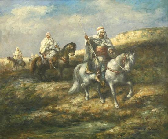 Arab Horseman Artwork by Raymond Perry Rogers Neilson