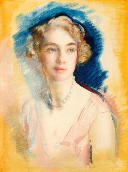 Portrait Of A Lady Artwork by Charles Sims