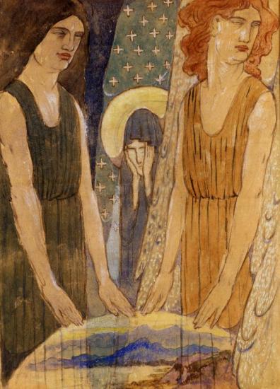 The Sisters Artwork by Charles Sims