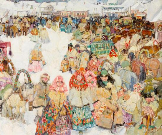 Urga, 1921 Artwork by Leon Shulman Gaspard