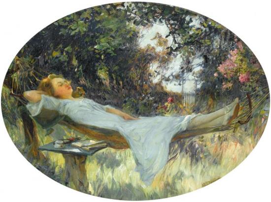 La Sièste Artwork by Henri Gaston Darien