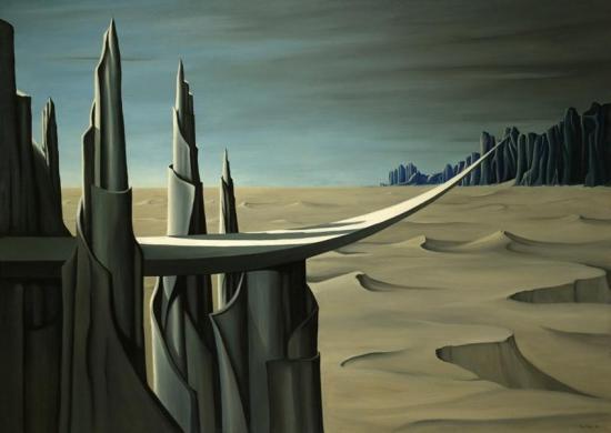 Danger, Construction Ahead, 1940 Artwork by Kay Sage