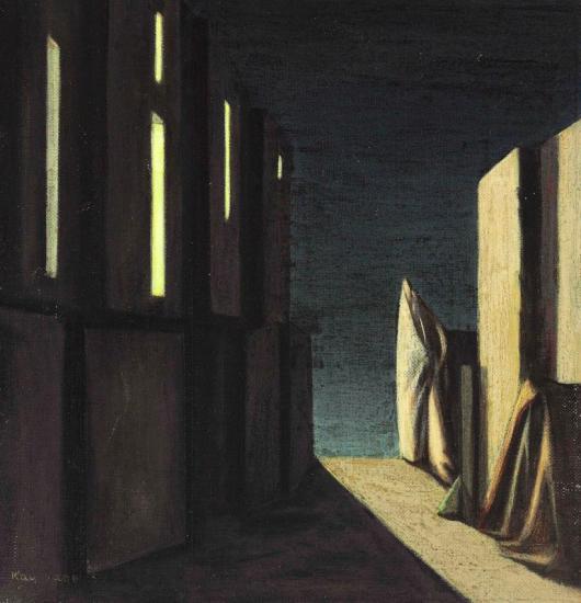 Dreamy Cars For Waterbury, 1952 Artwork by Kay Sage