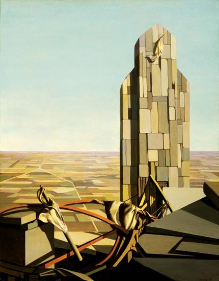 Men Working, 1951 Artwork by Kay Sage