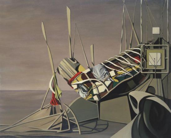 Starlings, Caravans, 1948 Artwork by Kay Sage