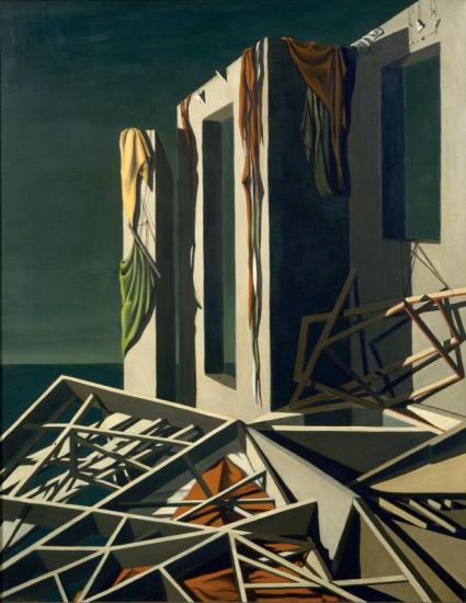 The Unicorns Came Down To The Sea Artwork by Kay Sage
