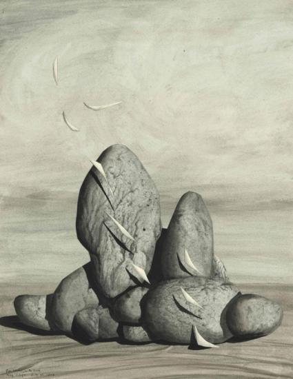 The World Of Why, 1958 Artwork by Kay Sage