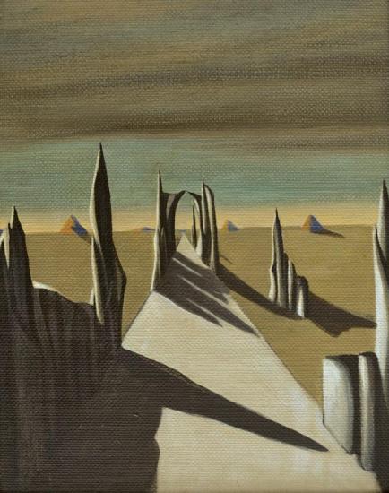 White Silence, 1941 Artwork by Kay Sage